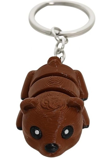 3D Baskı Hareketli Sevimli Ayı Anahtarlık fiyatları