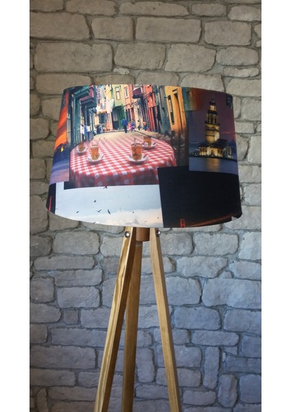 Ağaç Ustası Düz 3 Ayak Tripod Lambaderabajur Köşe Lambası Ahşap Naturel Ağaç Dekor Lamba Aplik Masif Doğal fiyatları