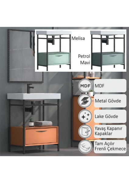 Ordın Banyo Dolabı 65 cm (Boy Dolabı Dahil Değildir.) fiyatları