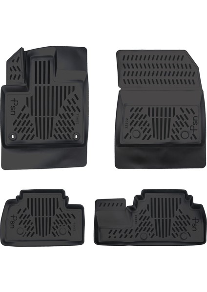 Citroen Berlingo 3 (2019-..) Ile Uyumlu - Araca Özel Paspas