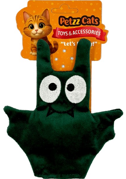 Baty Matatabi ve Çıngırak Sesli Peluş Kedi Oyuncağı