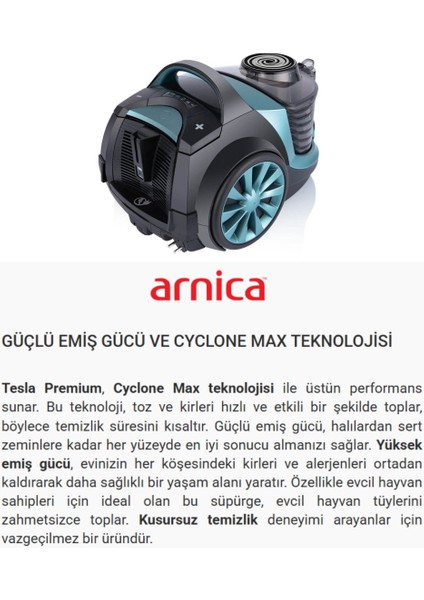 750W Sessiz ve Yüksek Çekim Gücüne Sahip Kumandalı Torbasız Süpürge, Hepa 13 Alerjik Filtreli fırsatları