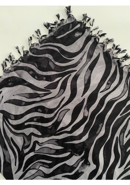 Dumanlı Desen Tülbent Yazma