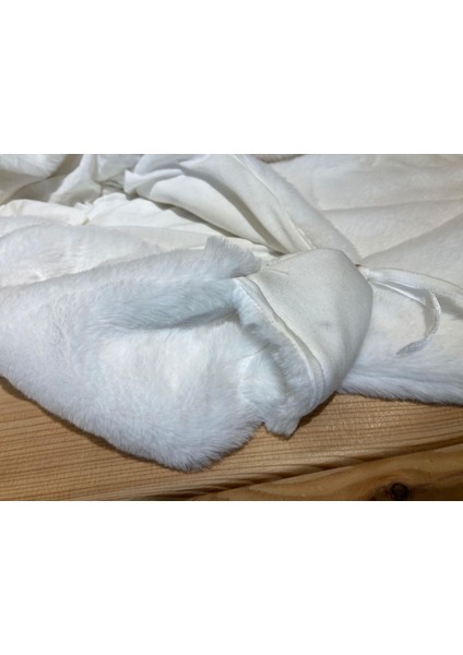 Anna Kalın Astarlı Wellsoft Unisex Tulum Ekru modelleri