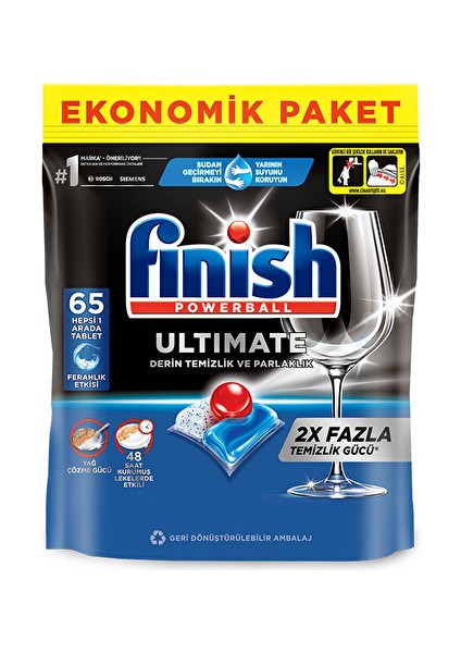 2 Adet Finish Quantum Ultimate 65'li