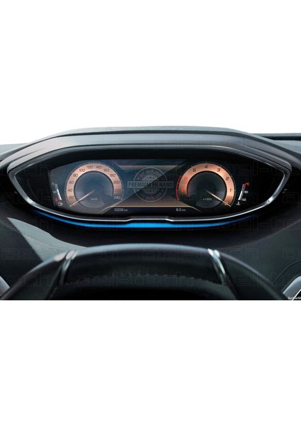Peugeot 3008 Uyumlu Dijital Gösterge 9h Nano Ekran Koruyucu fiyatları