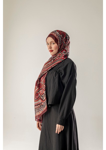 Kor Etnik Desen Kehribar Şal fiyatları