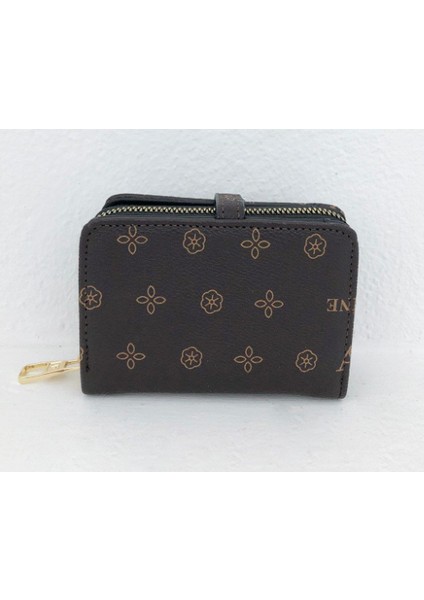 Kahve Armine C01 Baskılı Cüzdan fiyatları