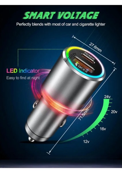 FC19 53W Araç Içi Şarj Aleti Çakmaklık indirimleri