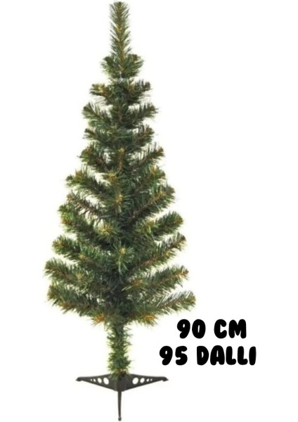 Yılbaşı Ağacı Noel Ağacı Çam Ağacı Ağaç Yeşil Yeni Yıl Ağacı Yapay 90 cm 95 Dallı Sağlam Ayak