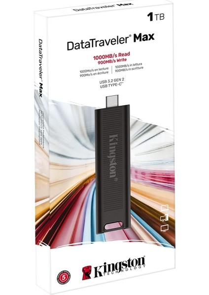 DTMAX/2561TB Datatraveler Max USB 3.2 Gen 2 Usb-Stick, 1tb fırsatları
