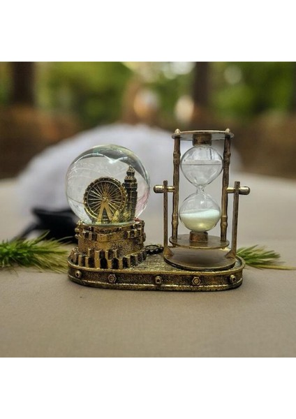 Bıg Beng Saat Kulesi Işıklı Sulu Kar Küreli Kum Saati modelleri