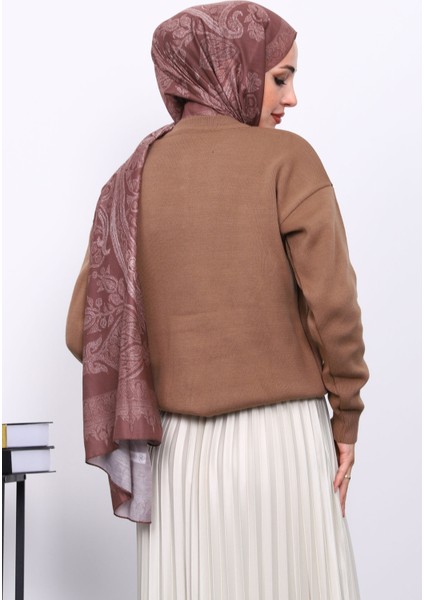 Vizon Nakışlı Düğmeli Triko Hırka fırsatları