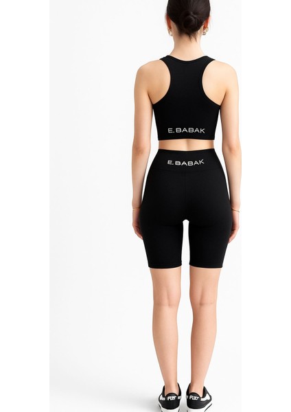 Tayt Crop Takım-Siyah fiyatları