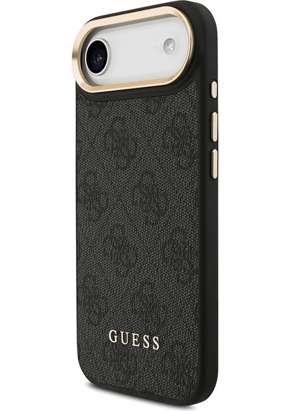 iPhone 17 Air Uyumlu Kılıf Guess Lisanslı M-Safe Özellikli Askılı ve 4g Logo Kartlıklı Kapak Siyah fiyatları