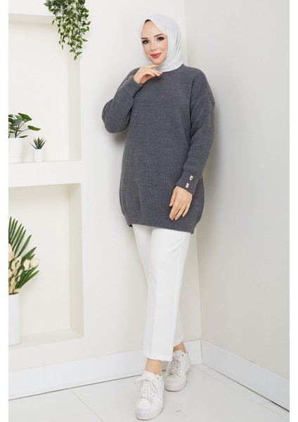 Kadın Kolu Taşlı Tunik -PMK487 modelleri