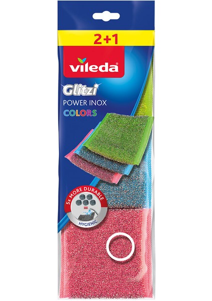 4 Adet Power Pad 2+1'li Inox Colors fiyatları