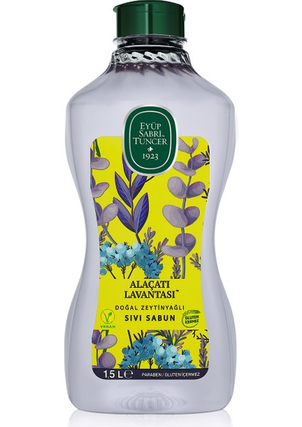 4 Adet Eyüp Sabri Tuncer Sıvı Sabun Alaçatı Lavantası 1.5 Lt fiyatları