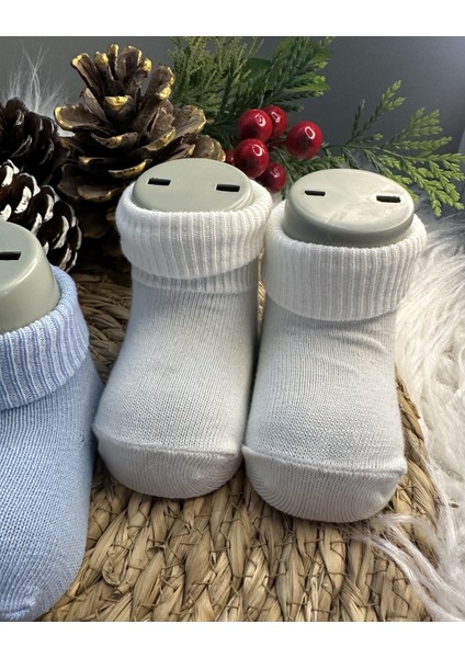 3'lü Paket Erkek Bebek Renkli Pamuklu Lastiksiz Dikişsiz Soket Çorap fiyatları