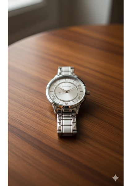 Kadın Kol Saati Gümüş Renk, Gümüş Kadran - Şık Metal Kordon, 2 Yıl Garantili fiyatları