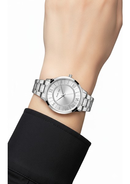 Kadın Kol Saati Gümüş Renk, Gümüş Kadran - Şık Metal Kordon, 2 Yıl Garantili modelleri