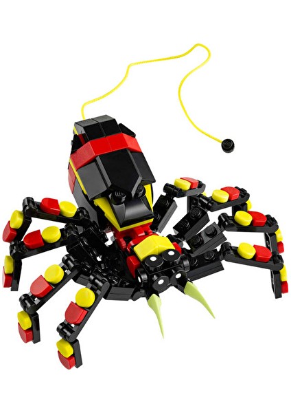 4 Adet Creatör 3'ü 1 Arada Vahşi Hayvanlar: Şaşırtıcı Örümcek Oyun Seti