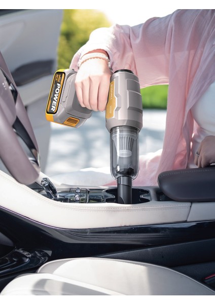 25.000MAH Çift Bataryalı 20.000PA Ultra Çekim Güçlü Çantalı Araç Temizleme Süpürgesi indirimleri