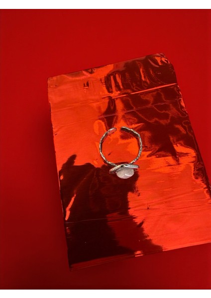 Doğal Taş Ayarlamalı Paslanmaz Çelik Yüzük modelleri