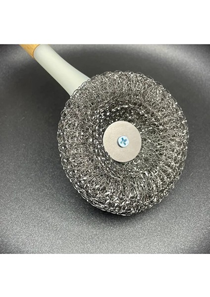 Bambu Saplı Paslanmaz Çelik Tel Fırça Tava ve Tencere Temizleyici fırsatları