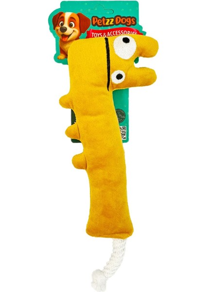 Donk Sesli Dayanıklı Peluş Köpek Çiğneme Oyuncağı