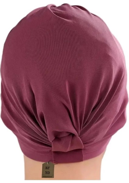 Üç Bantlı Dış Bone | Leylak Pembe Hijab • Tesettür Giyim Için Şık • Modern • Pratik ve Konforlu fiyatları