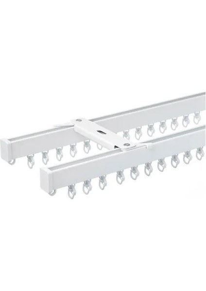 Vıdga Korniş Seti Beyaz 2 Raylı