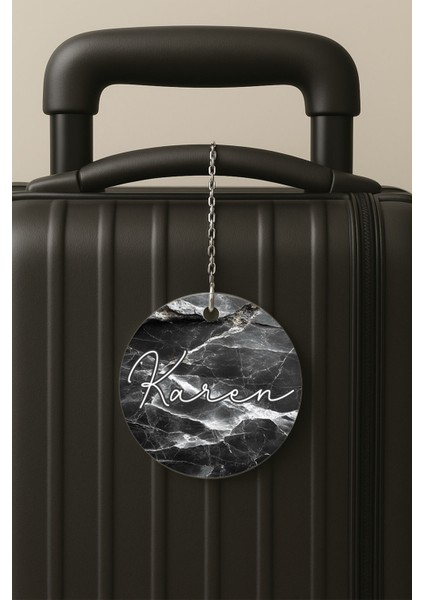 Kişiye Özel Isim Soyisim Kelime Yazılı Pleksi Bavul Etiketi Valiz Etiketi Isim 58