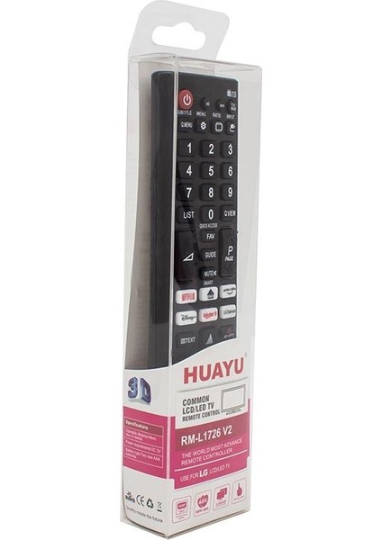 Huayu RM-L1726 Lg Lcd-Led Blisterli Tv Kumandası fiyatları