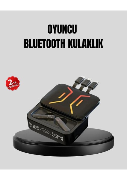 3’ü 1 Arada Kablolu ve Kablosuz Bluetooth 5.3 Kulaklık