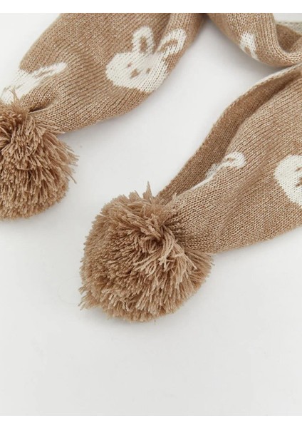 Ponpon Detaylı Kız Bebek Atkı (W5) fiyatları