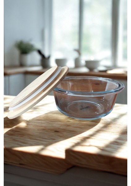 Selora Cam Bambu Vakum Kapaklı Saklama Kabı 620 ml indirimleri