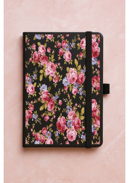 Promosyon Tarihsiz Premium Termo Defter Desenli 192 Yaprak - Çiçekdoku