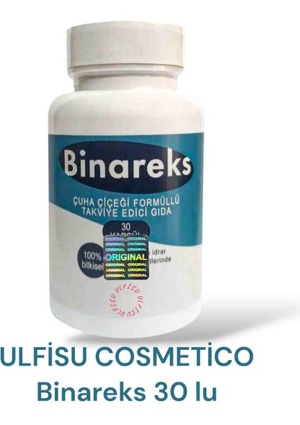 Ulfisu Cosmetico Binareks 30 Lu - Özel Jel Hediyeli