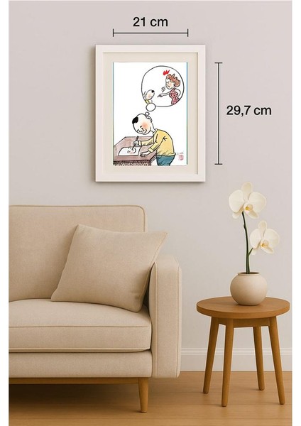 Lie Wei 29X21CM Orijinal Karikatür Tablo indirimleri