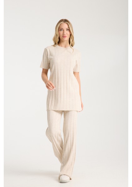 Çizgili Relax Fit Ikili Takım fiyatları