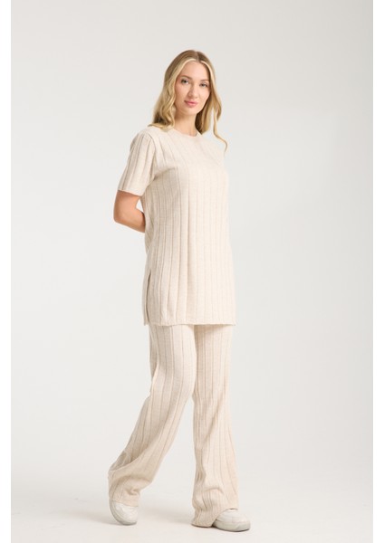 Çizgili Relax Fit Ikili Takım modelleri