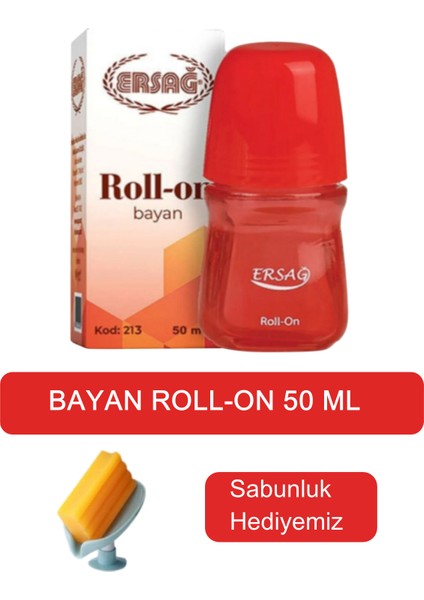 Bayan Roll On 50 ml - Sabunluk Hediyemiz 213- 08