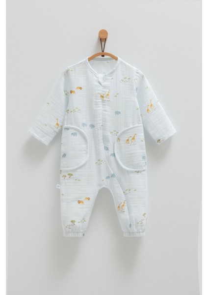 Sicilia Müslin Tulum Mavi