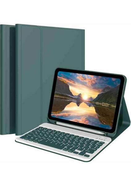 Samsung Galaxy Tab S10 Fe Plus 13.1 Inç Uyumlu Klavyeli Tablet Kılıfı