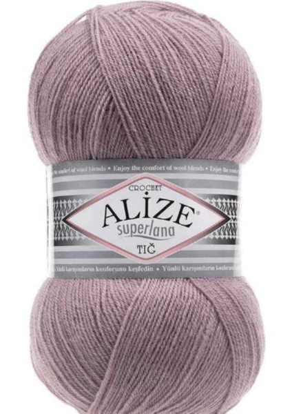 Süperlena Tığ Açık Lavanta 1 Adet Color : 142