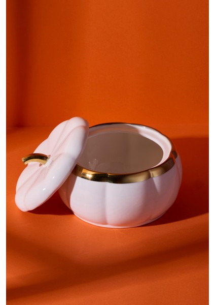 Kabak Porselen Xl Kapaklı Saklama Kabı 16.5x8 cm fiyatları