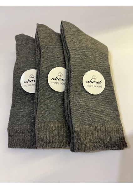 Erkek Diyabetik Çorap Dikişsiz Burun 3'lü