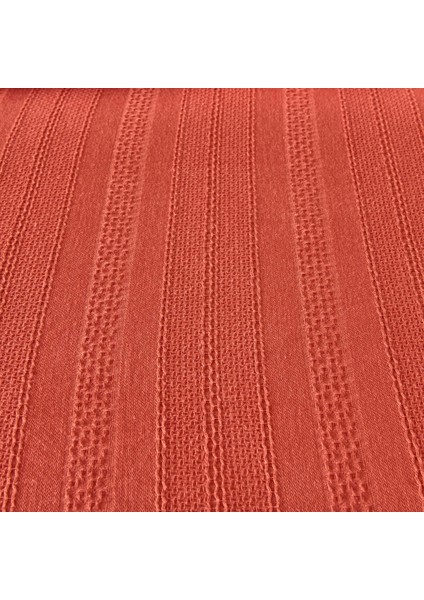 Soft Armürlü Tek Kişilik Nevresim Takımı - Kiremit modelleri