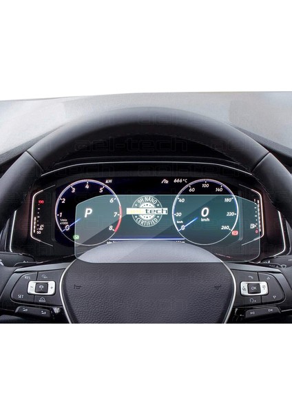 Volkswagen T-Roc 2019-2023 Uyumlu Dijital Gösterge 9h Nano Ekran Koruyucu
